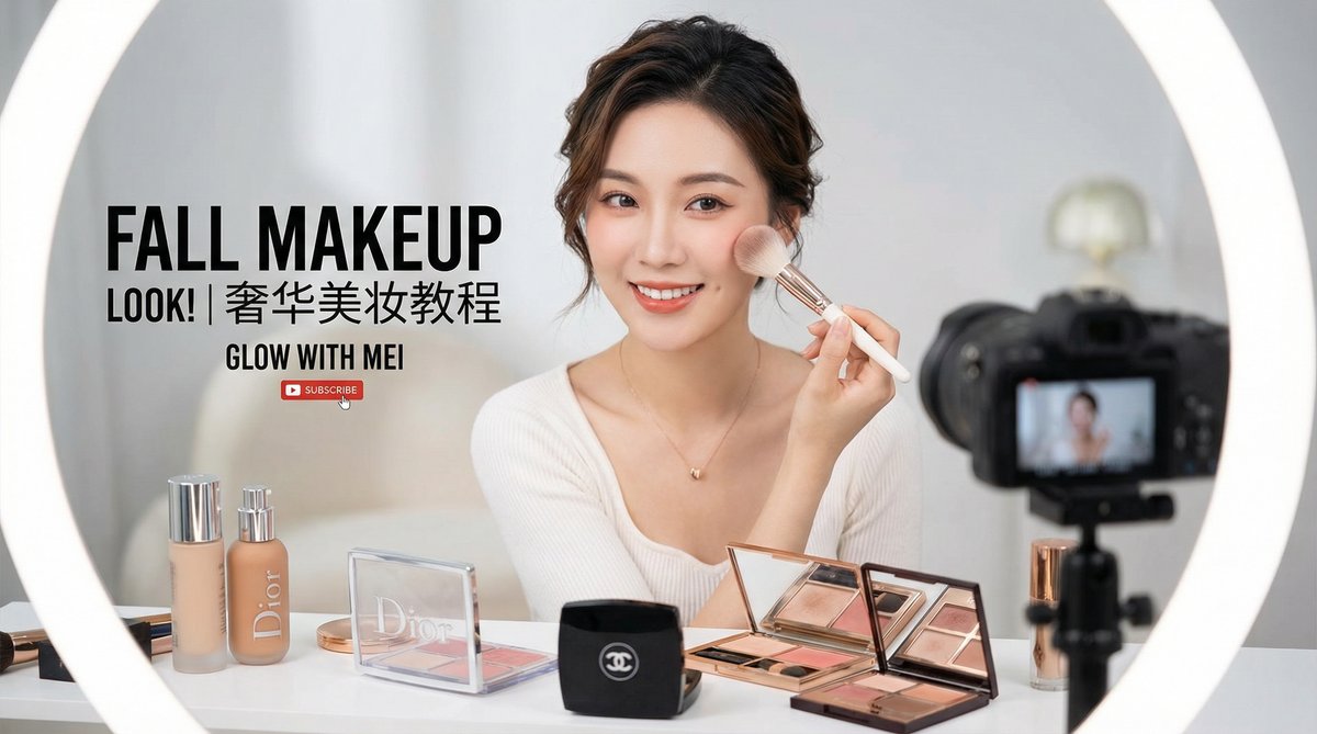 黑丝美妆视频教程